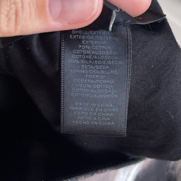 Marc By Marc Jacobs Silk Blend Mini Dress Check Plaid Fit Flare Gray - Size 0 - Picture 9 of 11